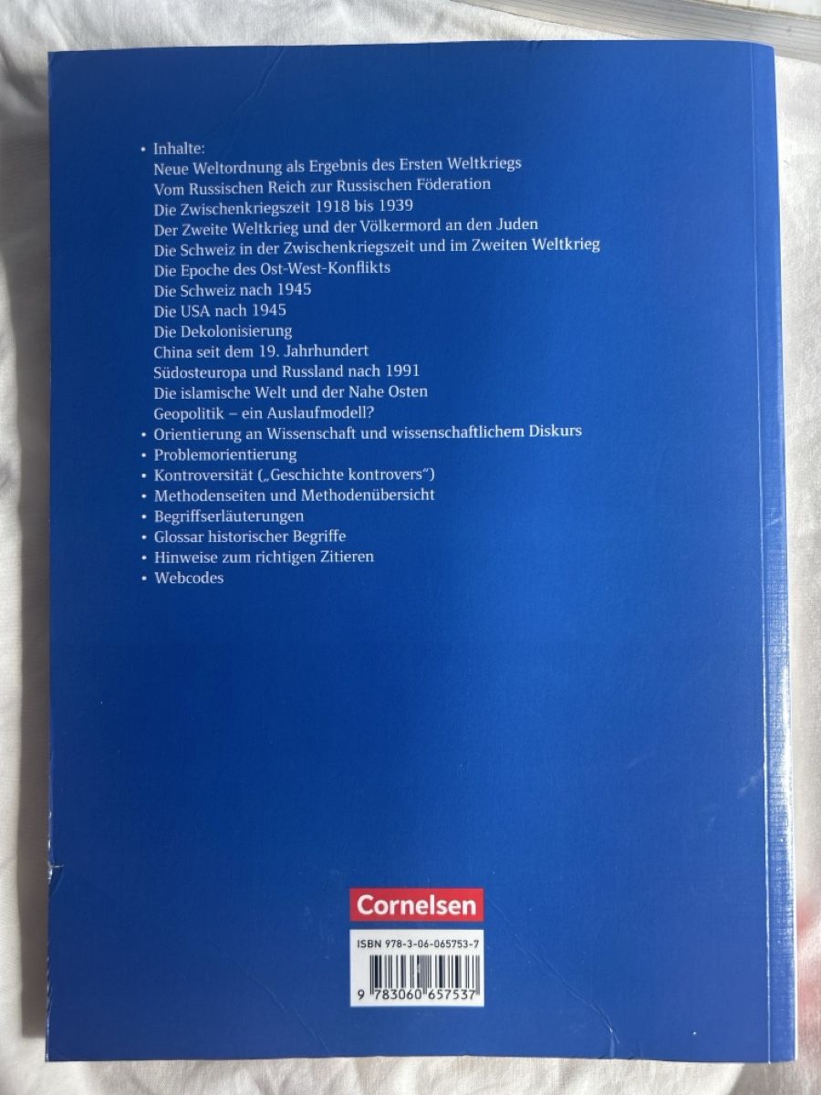 Libri: Schweizer Geschichtsbuch 3/4 – Nuovo (secondo la descrizione) da Pfäffikon ZH venduto da cor_9658 1