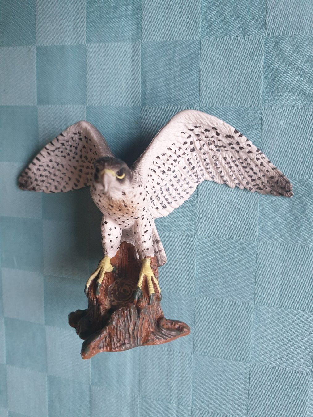 Schleich Statuette: Wanderfalke Falke Schleich Tier Figur – Usato da Mörschwil venduto da spirspi 2