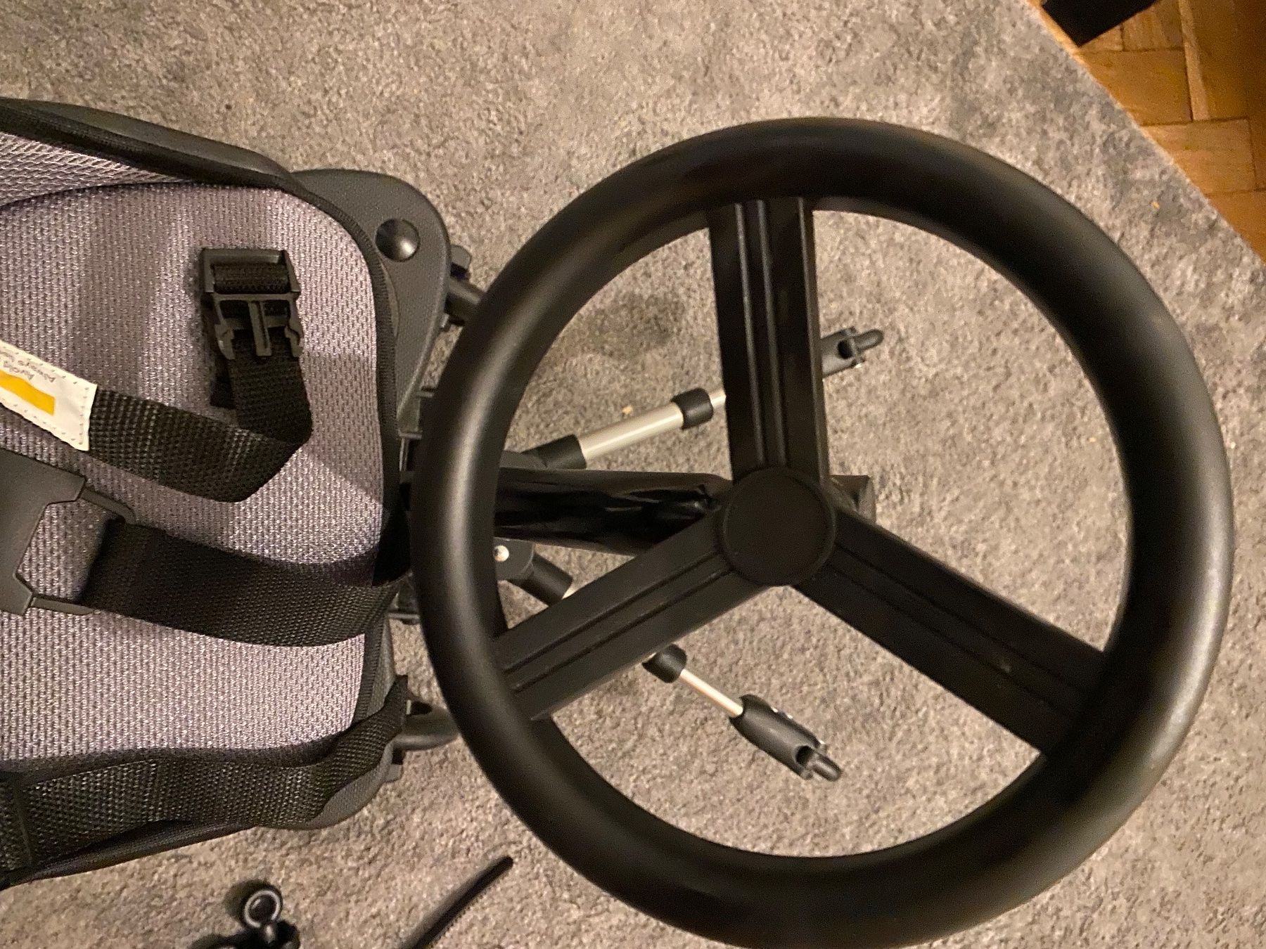 Accessori per carrozzine: Siège roulette pour poussette, comme neuf! 43 char. – Nuovo (secondo la descrizione) da Lausanne venduto da Millionsch 2