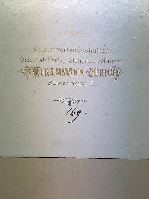 Stiche: La Pissevache gravure – Gebraucht aus Chernex von Nouveaunom 3