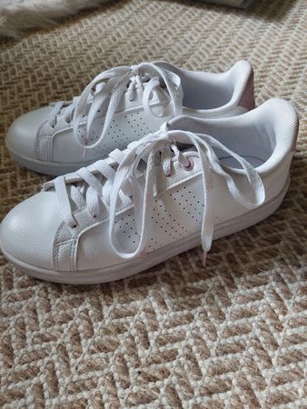 Adidas Sneaker Weiss/Rosa, Top Zustand, Grösse 39 1/3