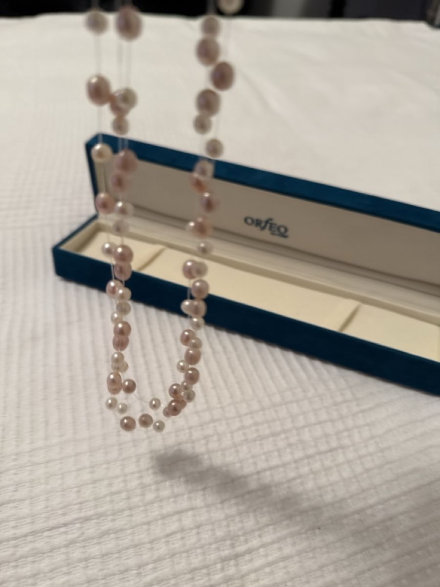 Perle (finte): NEU***PERLENKETTE ROSA/WEISS***SEHR PREISWERT*** – Nuovo e nell'imballaggio originale da Zürich venduto da Ceca52 2