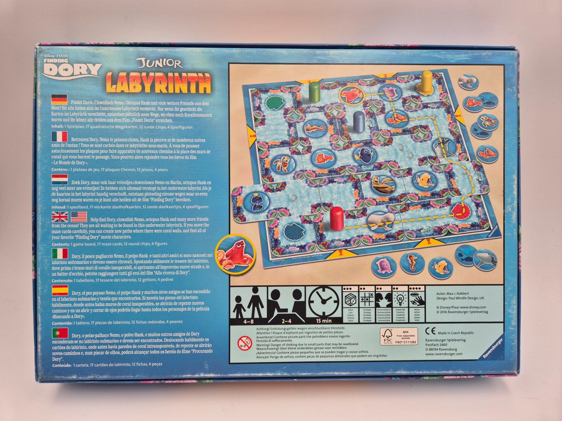 Ravensburger Jeux: Finding Dory Junior Labyrinth Spiel Ravensburger – D'occasion à Ettiswil par beekeper13 1