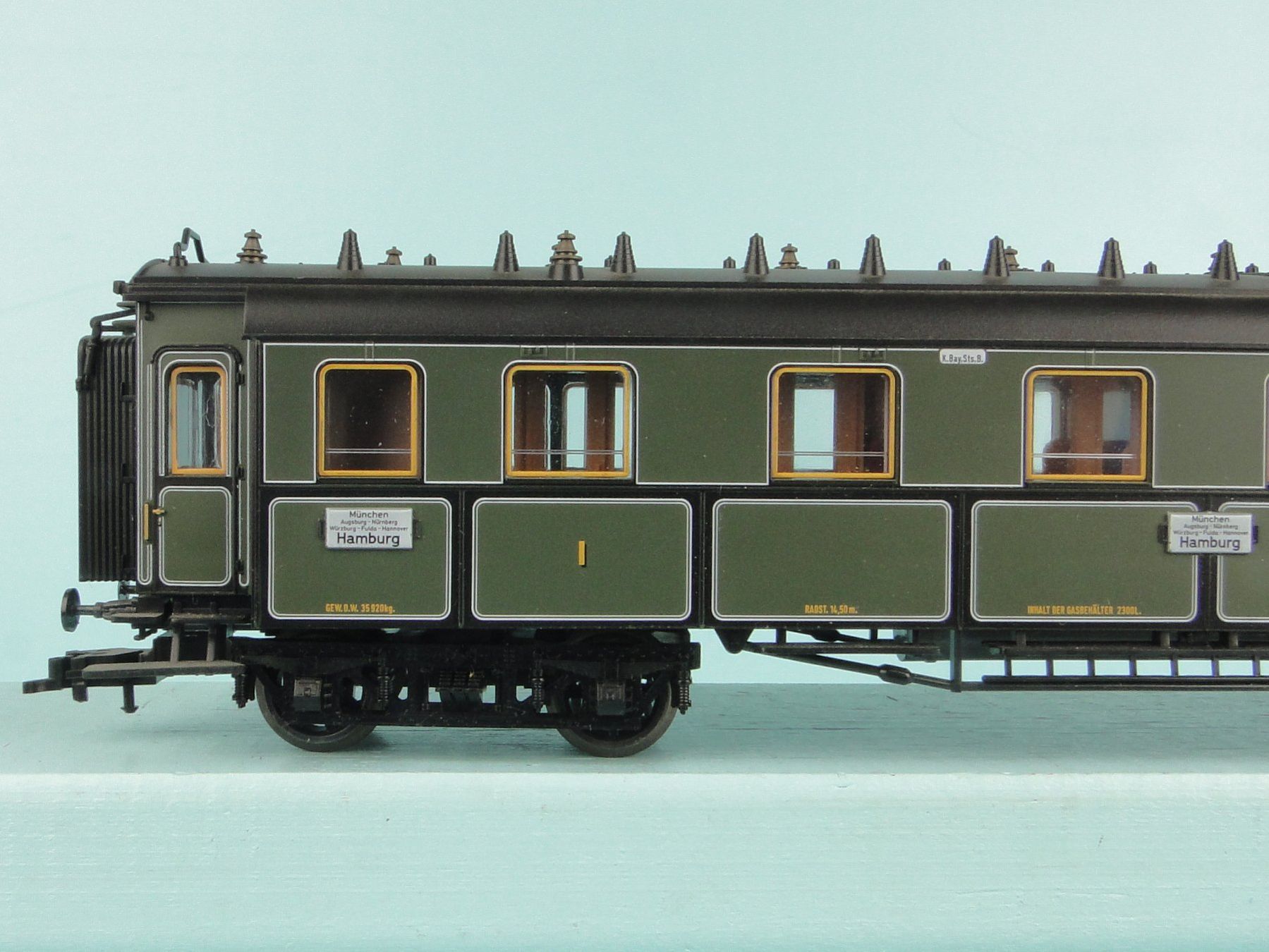 Trix Modellini di ferrovie: TRIX 43362 Schnellzugwagen 1/2 Klasse – Usato da Bülach venduto da cann11 6