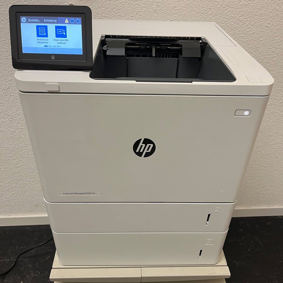 Hewlett Packard Stampanti: HP LaserJet E60165dn, Top Drucker, Spezialangebot – Usato da Glattbrugg venduto da copytron