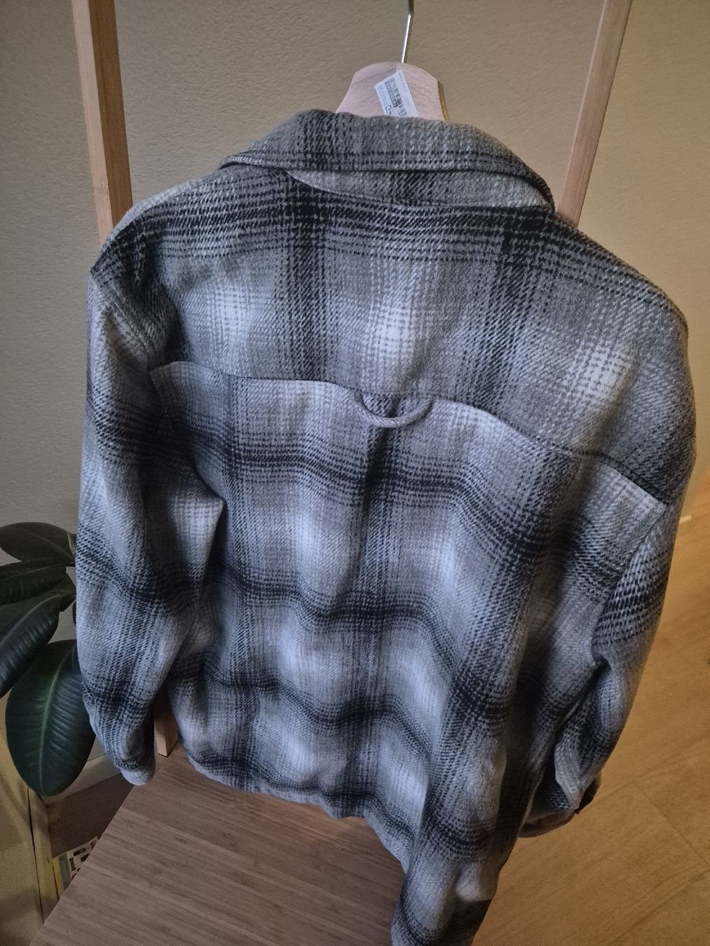 Giacche: Fleece Jacke Flanellhemd Grau Grösse M – Usato da Belp venduto da manii__ 1
