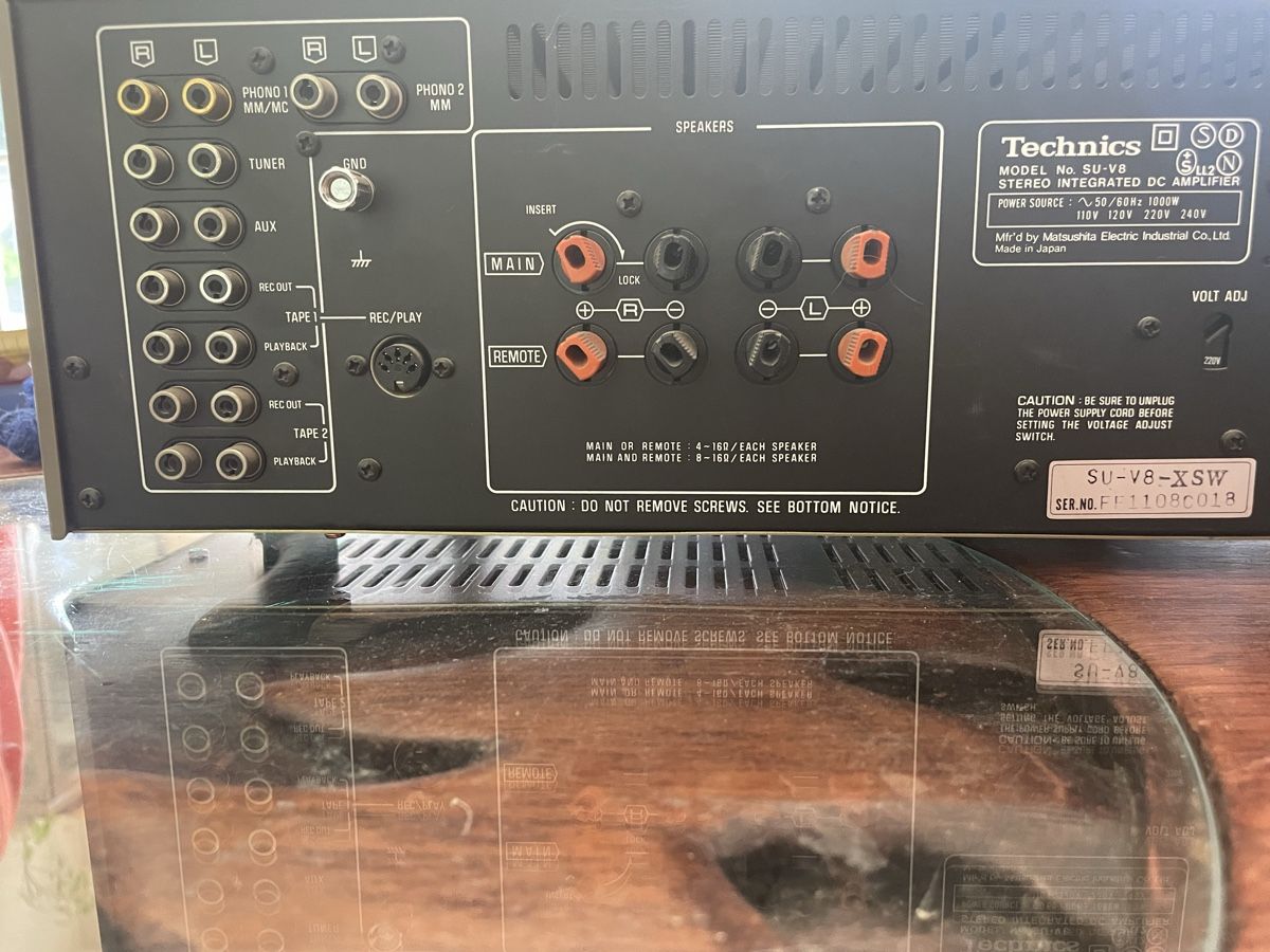 Technics Amplificatori: Technics SU-V8 Vollverstärker  – Usato da Luzern venduto da Sammlung_Keller 1
