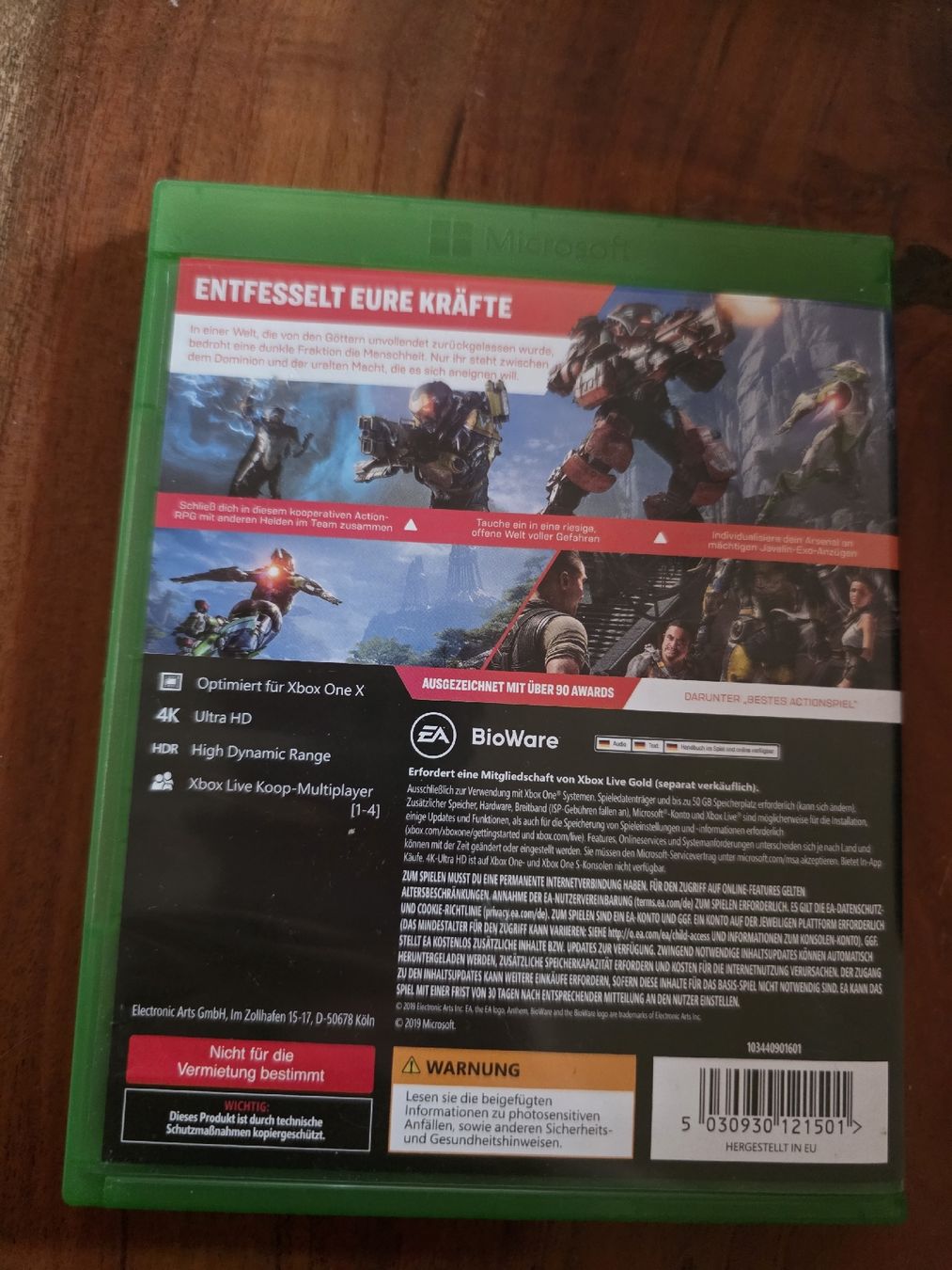 Giochi: Xbox One Spiel - Anthem – Usato da Hottwil venduto da Humanoidprincezz 1