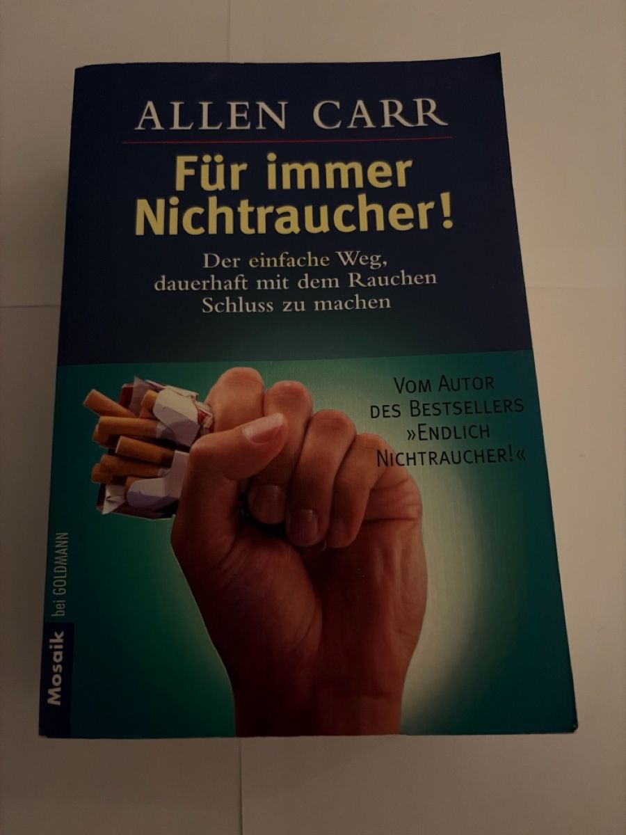 Libri: Für immer Nichtraucher Buch – Nuovo (secondo la descrizione) da Uster venduto da oranger_pulli