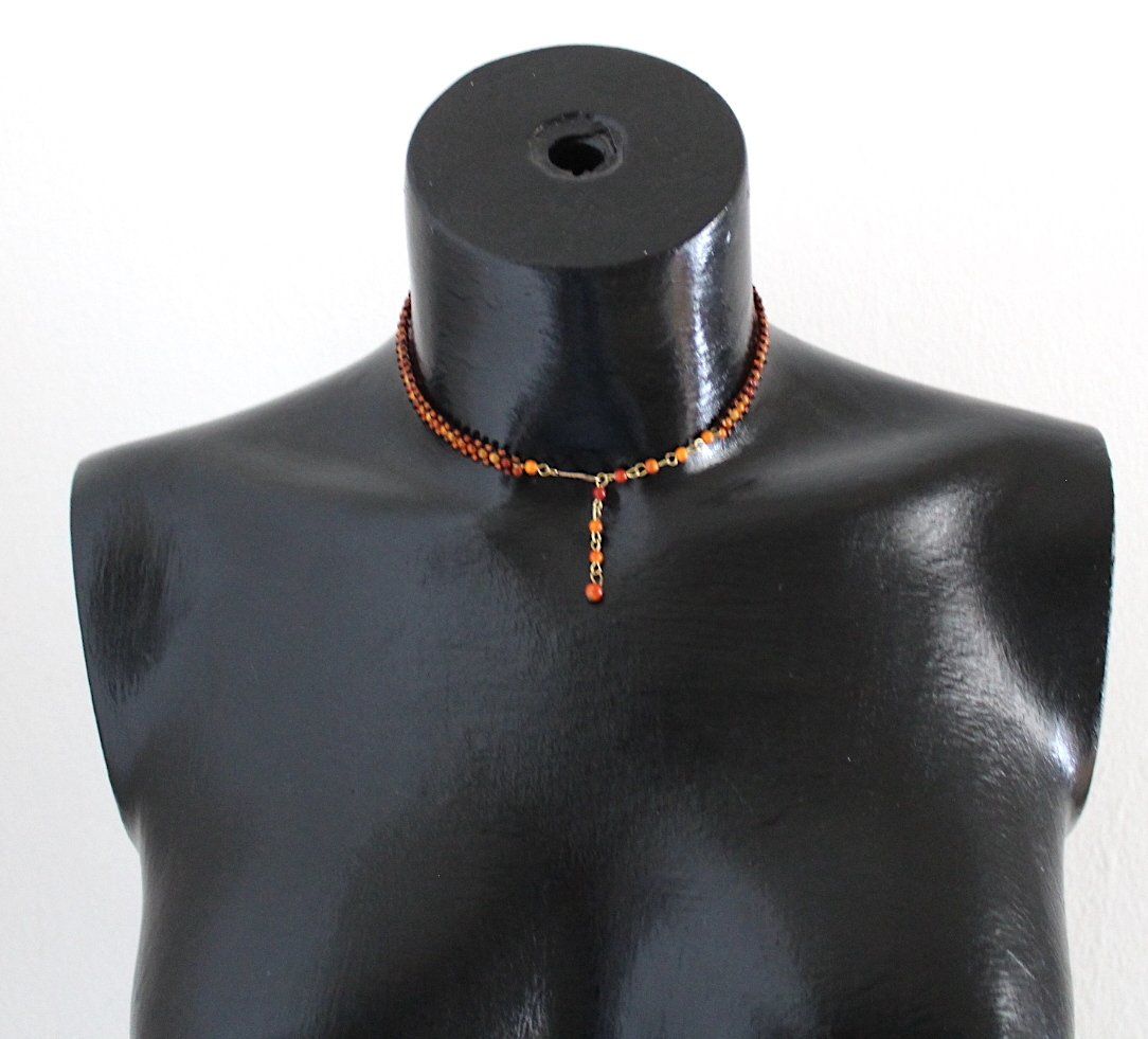 Catenine: Neu, Modeschmuck Kette,  Länge max.18 cm – Usato da Locarno venduto da madame-tus-sauds 2
