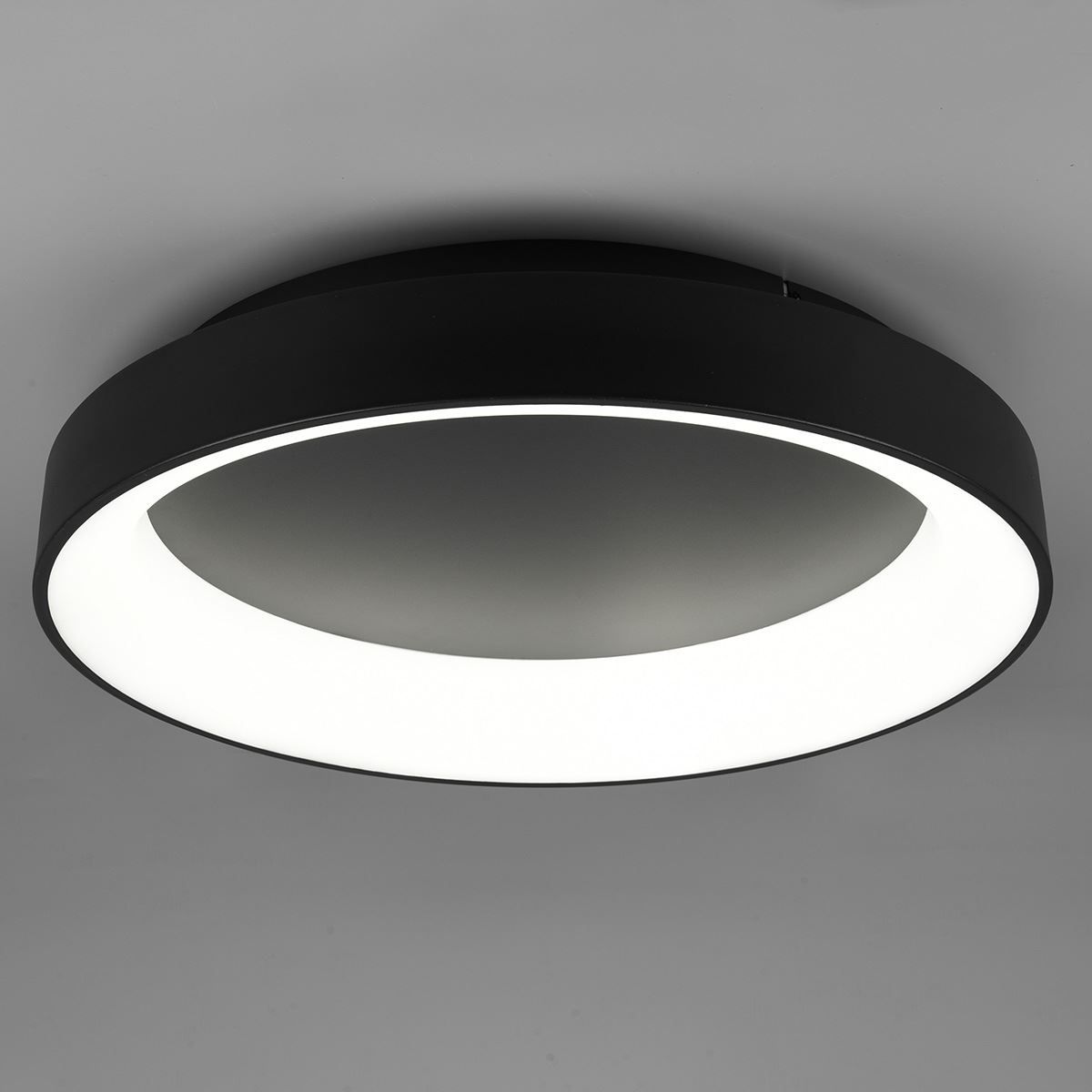 Lampadari & plafoniere: LED Deckenleuchte, Schwarz, 60 cm Ø – Nuovo (secondo la descrizione) da Kreuzlingen venduto da Smart-Light