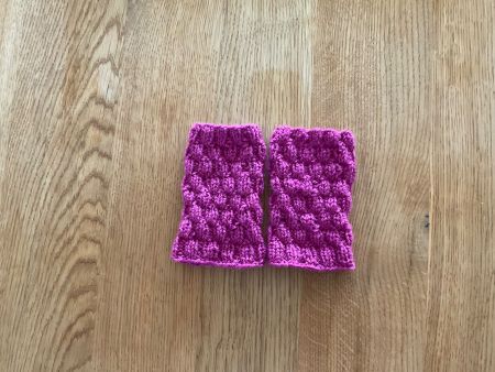 Handgestrickte Pulswärmer-Amedisli