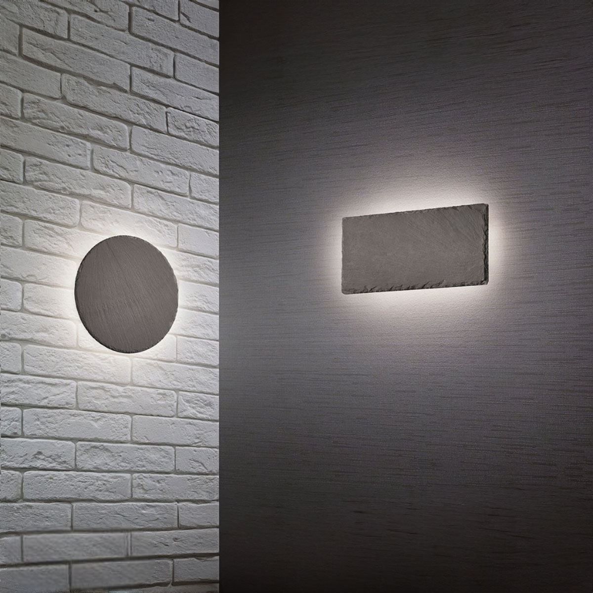 Lampade: LED Wandleuchte, Schiefer Design – Nuovo (secondo la descrizione) da Kreuzlingen venduto da Smart-Light 1