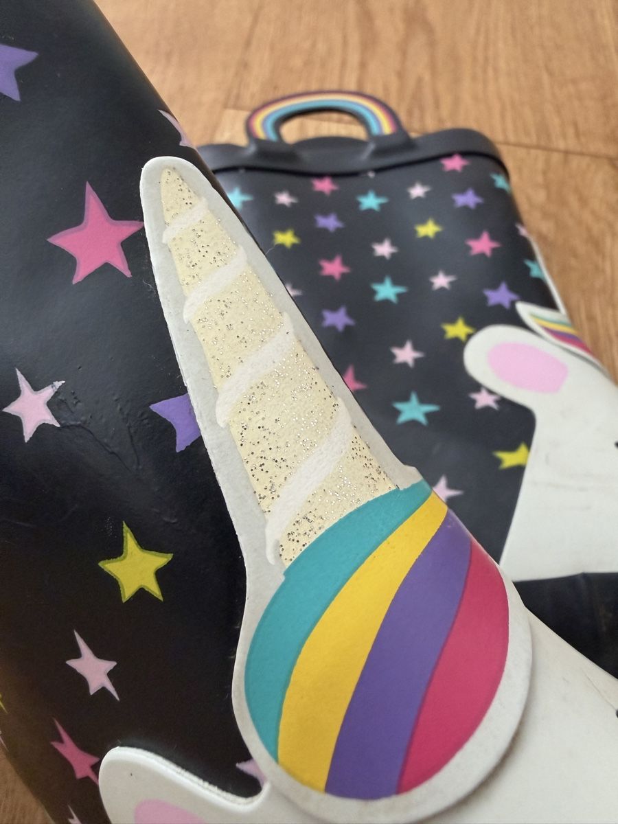 Scarpe per ragazzi: Kinder Gummistiefel Einhorn, Gr. 28 – Usato da Interlaken venduto da fbnscl 6