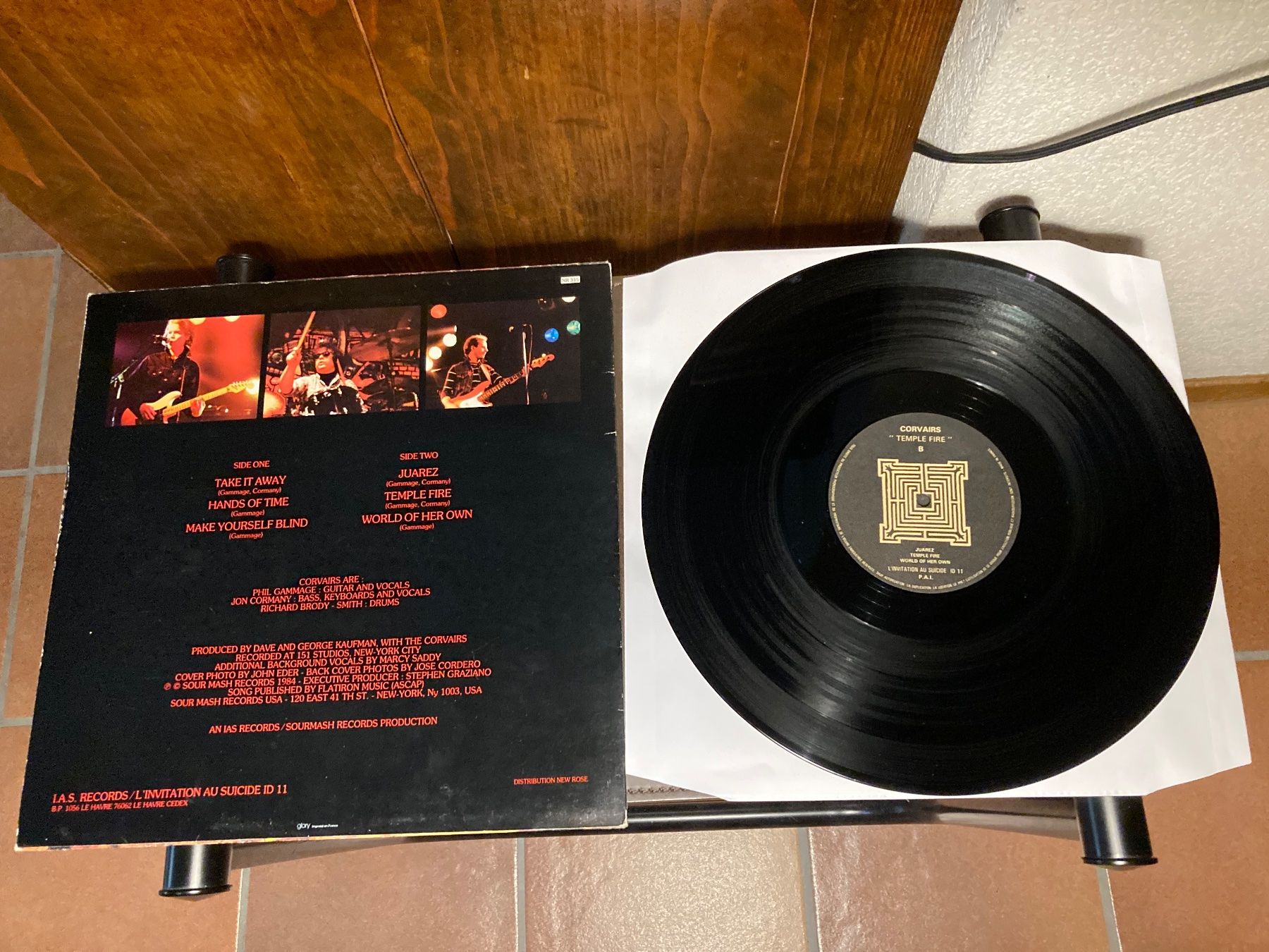 Schallplatten: Corvairs - Temple Fire – Gebraucht aus Fribourg von Karushi 1