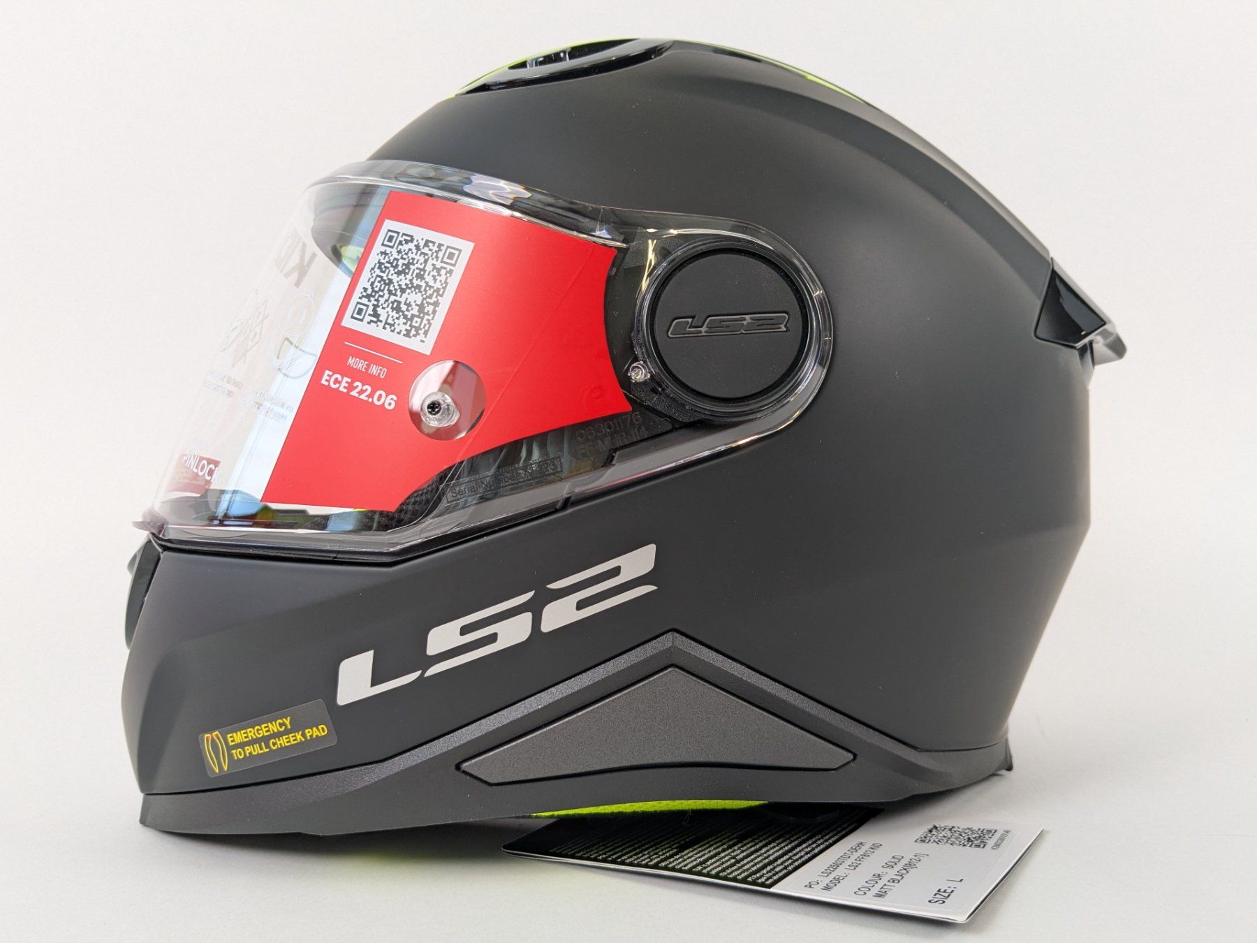 Caschi & visiere: LS2 Motorradhelm FF812 KID Solid Gr. L – Nuovo (secondo la descrizione) da Dintikon venduto da Restwert_Dintikon 2