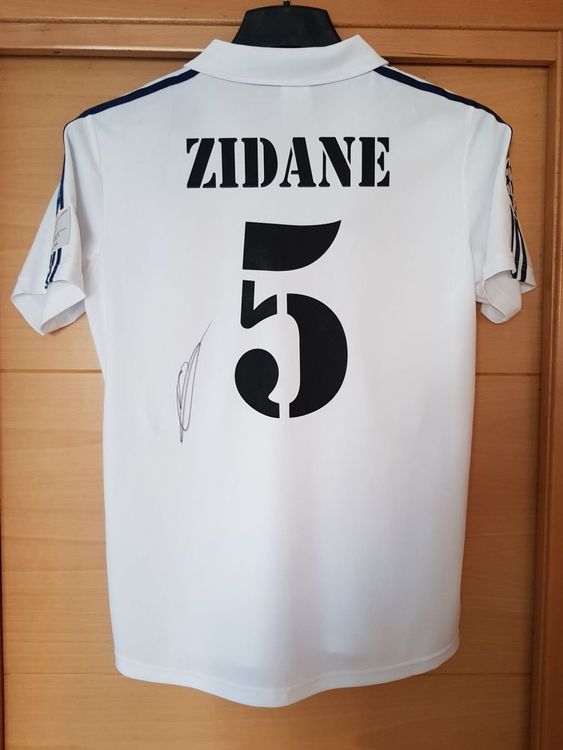 Zinedine Zidane Real Madrid 2002 Trikot Signiert Kaufen auf Ricardo