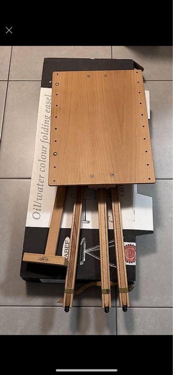 Cavalletto In Legno Di Abete 75X75 Cm