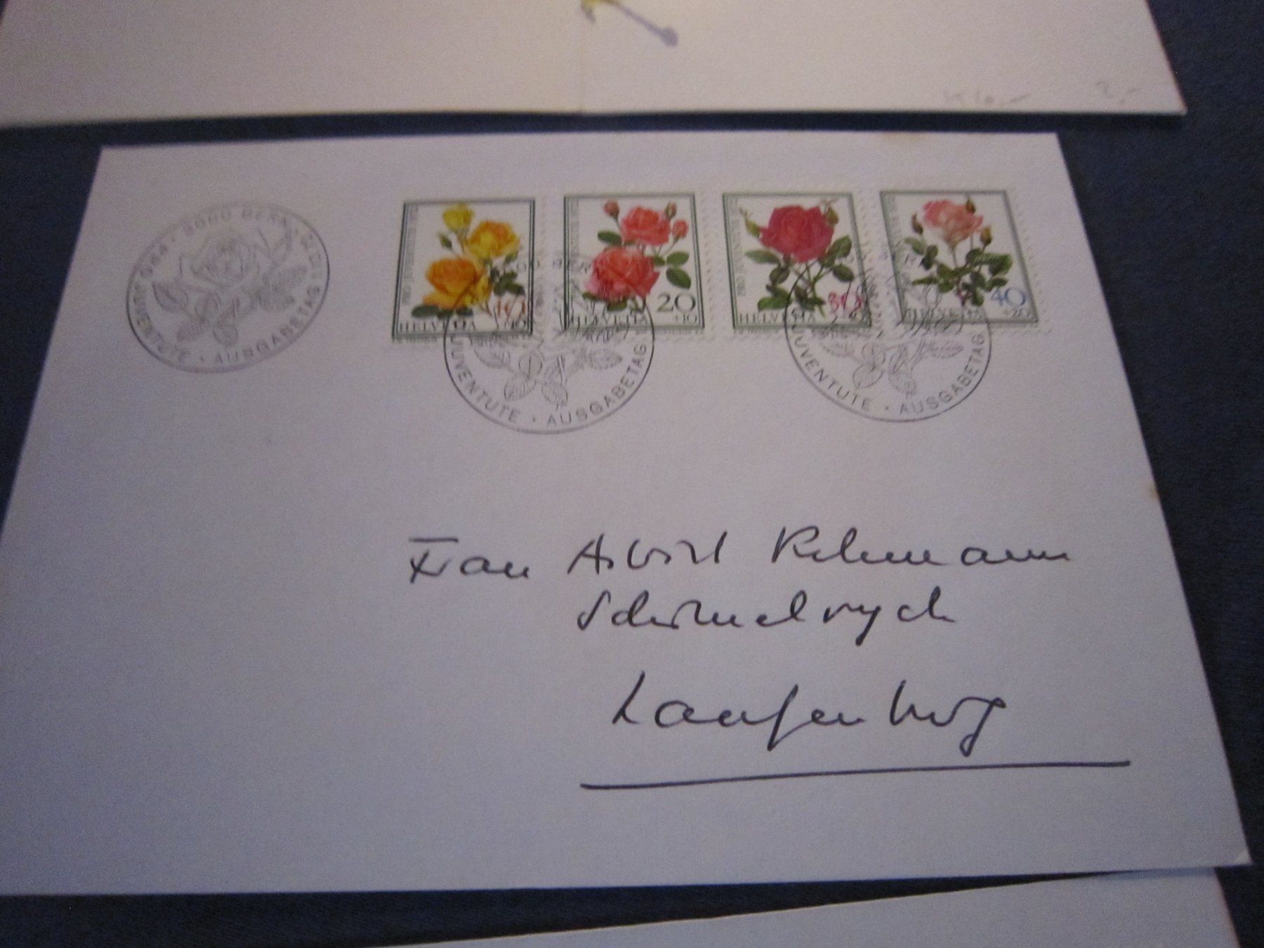 Tutti i francobolli: PJ 1972 FDC Serien – Usato da Gordola venduto da Polentaefung 1