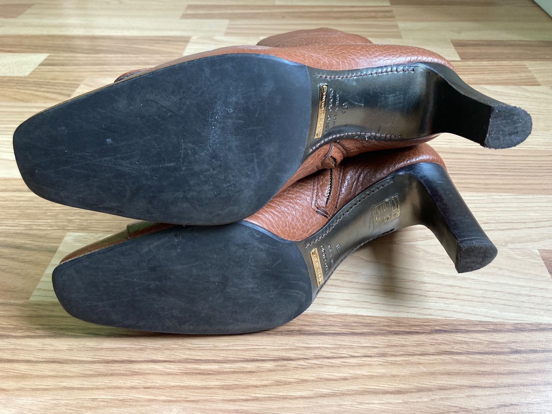Dolce & Gabbana Scarpe da donna: Dolce & Gabbana Leder-Stiefeletten Gr.40 – Usato da Jonen venduto da Nadeshika 9