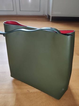 Elegante Echtleder-Tasche -Vera Pelle/ Made in Italy