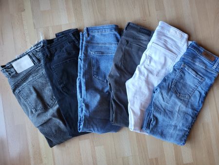 Jeans-Paket, verschiedene Marken, Grösse M