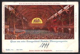 Cassel, 1. Gesangwettstreit Deutscher M
