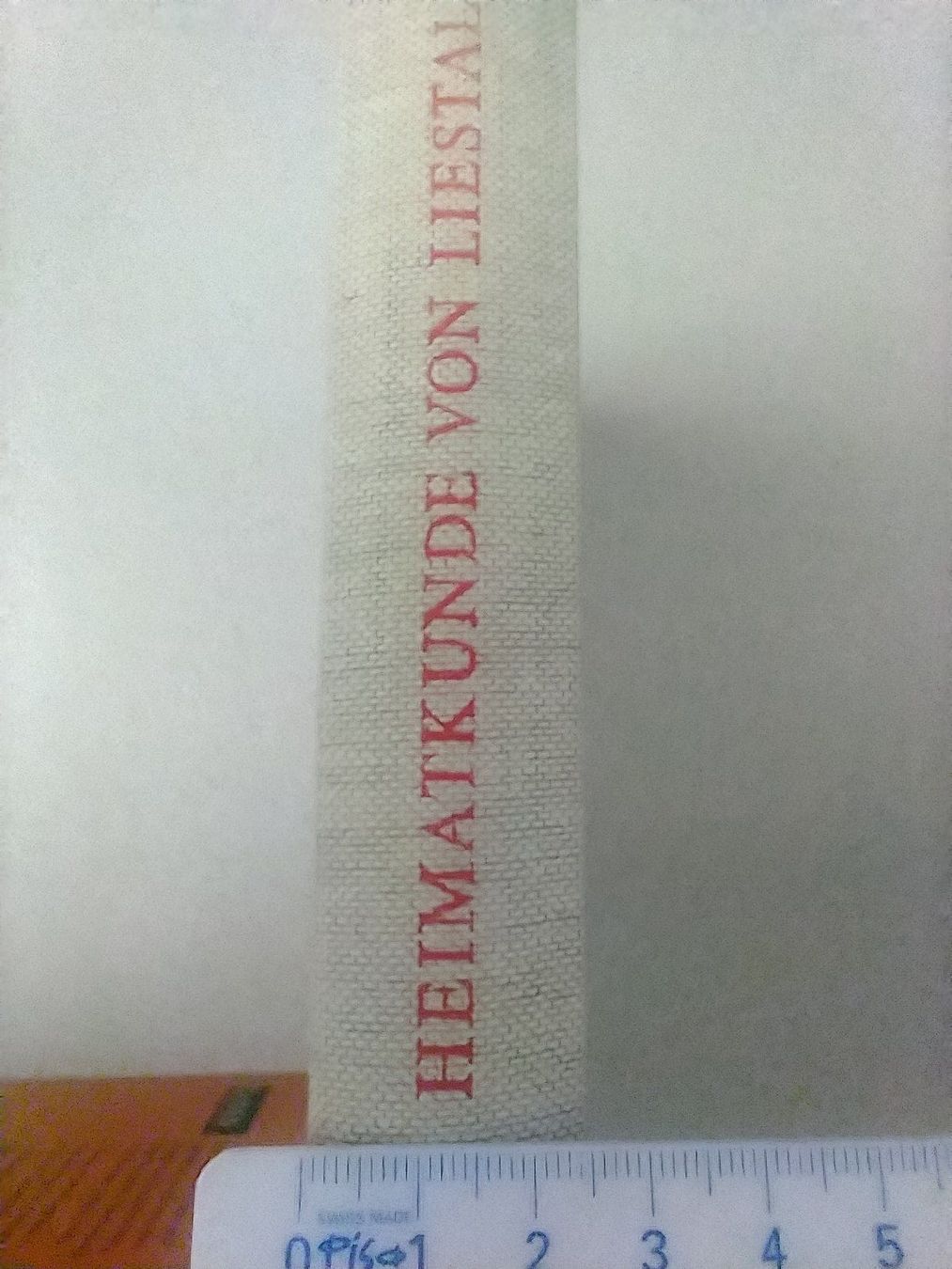 Libri: Heimakunde von Liestal, Liestal 1970 – Nuovo (secondo la descrizione) da Sissach venduto da Heimat_Buch 2
