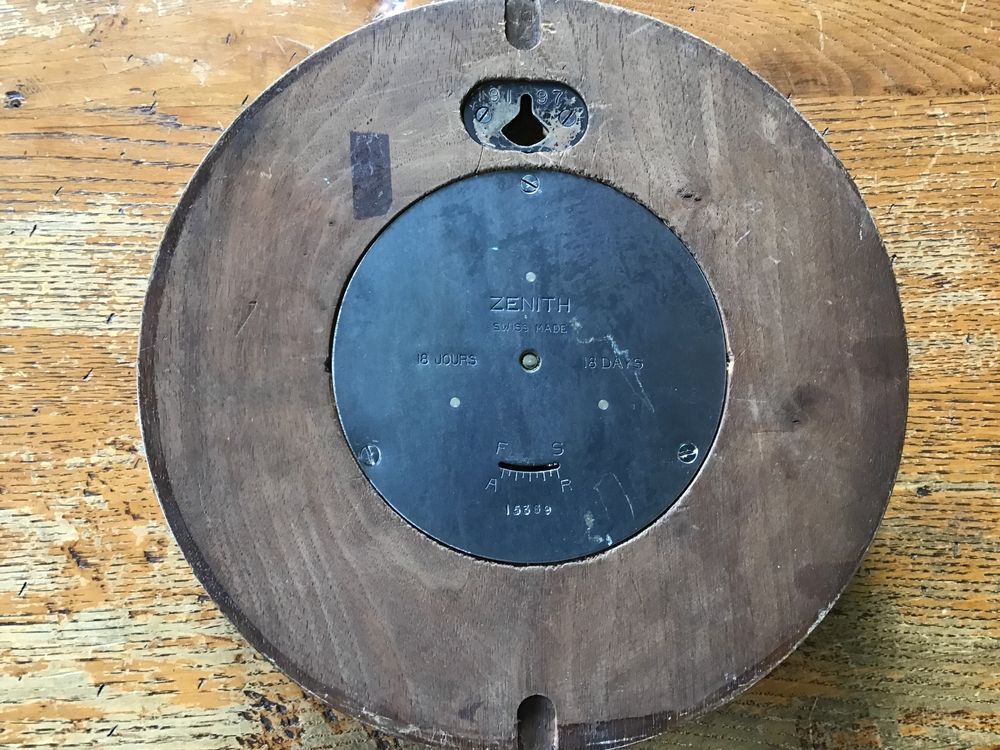 Horloge murale ancienne vintage Zénith | Kaufen auf