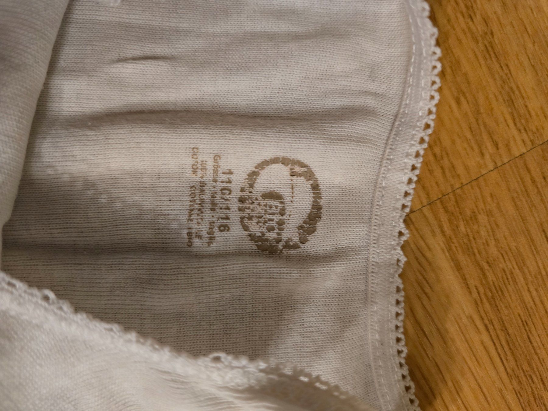 Sous-vêtements: Unterhemd Gr. 110 / 116 – D'occasion à Büttikon AG par Amineah 1