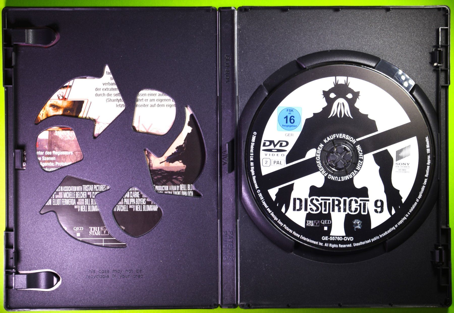 Tutti i DVDs: DISTRICT 9  /  INVASION DER AUSSERIRDISCHEN – Nuovo (secondo la descrizione) da Luzern venduto da piro12 3