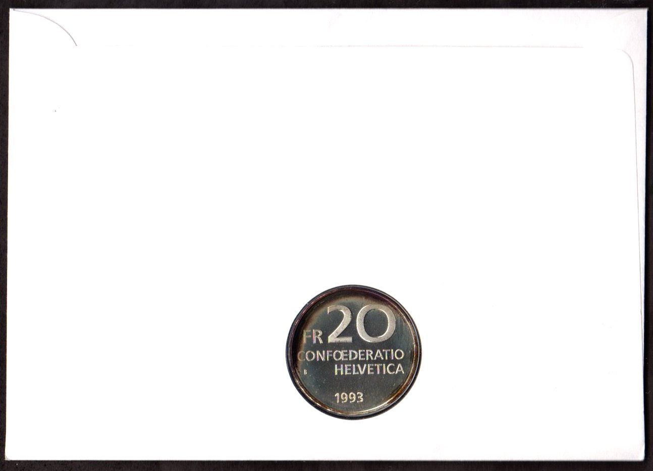 Tutti le monete: Silber-Numisbrief, Paracelsus,  Silber Fr. 20.- – Nuovo (secondo la descrizione) da Walzenhausen venduto da dream-day 1