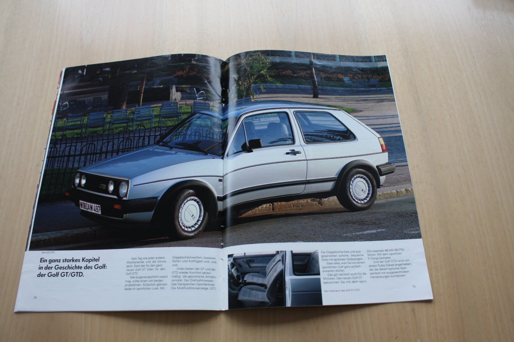 VW Dokumente: VW Golf II - Original Prospekt 7/1986 – Gebraucht aus Wikon von erwin400 6