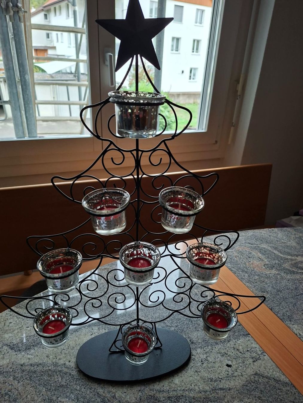 Portacandele: Kerzenständer Weihnachtsbaum – Usato da Remigen venduto da cyrusvirus