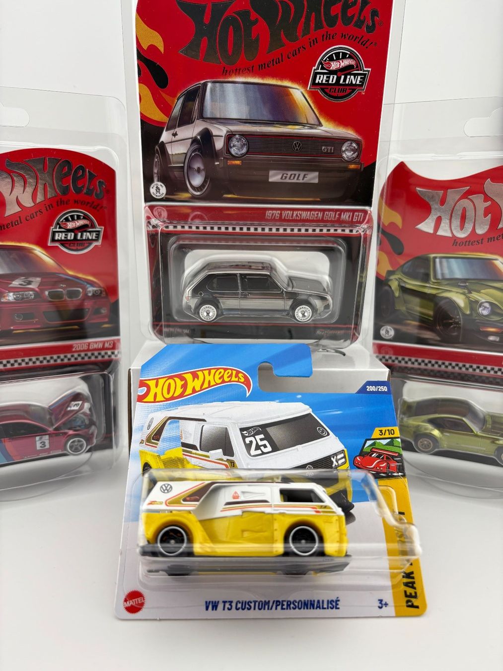 Hot Wheels Modellautos: Hot Wheels VW T3 Custom Volkswagen T3 - 2025 - 200/250 – Neu und originalverpackt aus Flawil von HeisseReifen