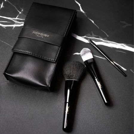 Yves Saint Laurent Beauté – Luxus Make-up Pinselset mit Etui