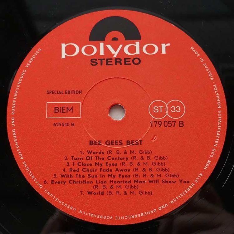Bee Gees Bee Gees Best BG Special Edition Schweiz 1966 Kaufen
