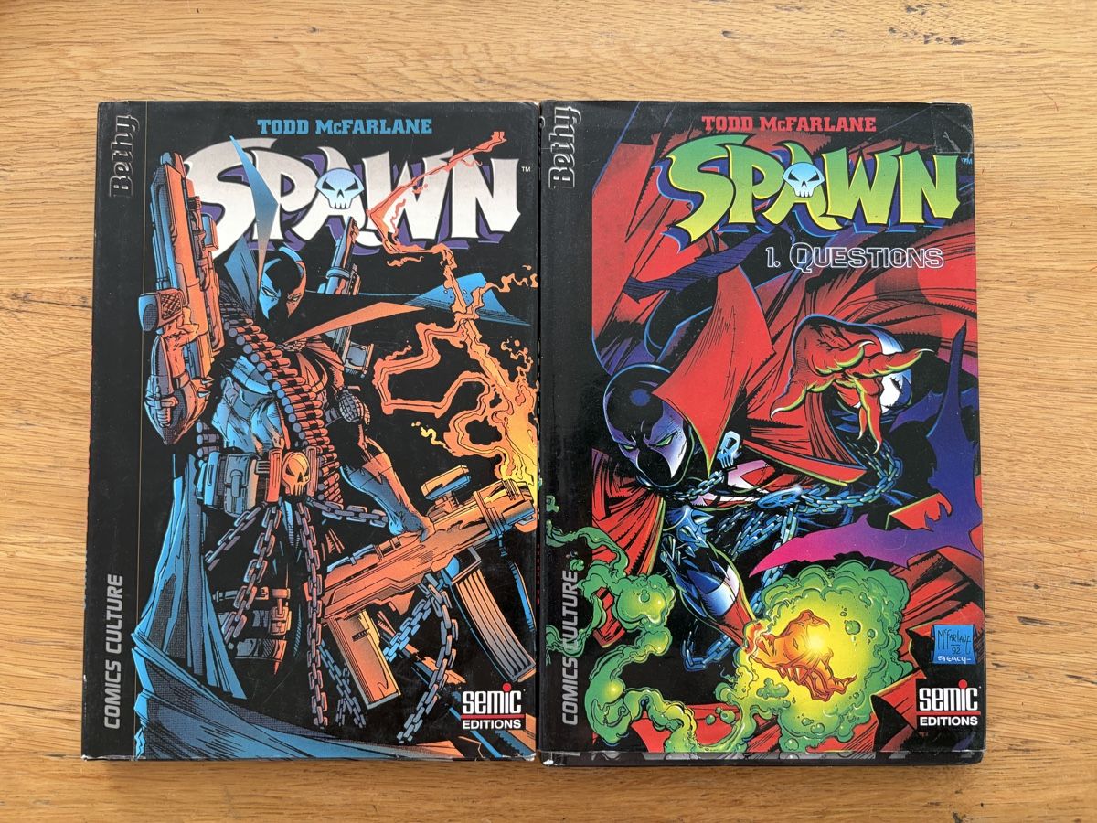 BD: de deux albums Spawn des éditions Bethy – D'occasion à Echallens par leo_dk2d