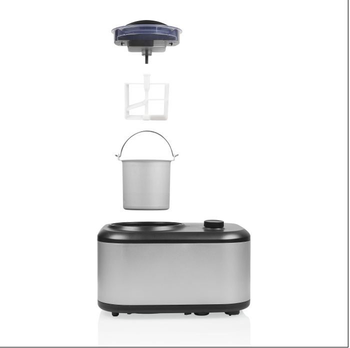 Elettrodomestici da cucina: Eiscrememaschine 1,0L  - Integrie. Kompressor - 01.282608.01 – Usato da Opfikon venduto da Trodat5430 3
