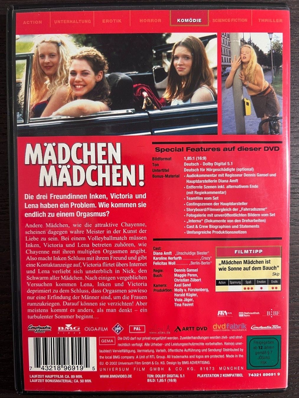Tous les DVDs: Mädchen Mädchen! – D'occasion à Zürich par FilmFreunde 1