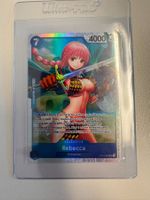 One Piece Rebecca OP10-058 SR Englisch Near Mint