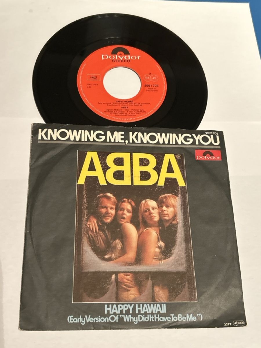 Vinyles: ABBA. 7“. Knowing Me, Knowing You – D'occasion à Faulensee par Mizuno06