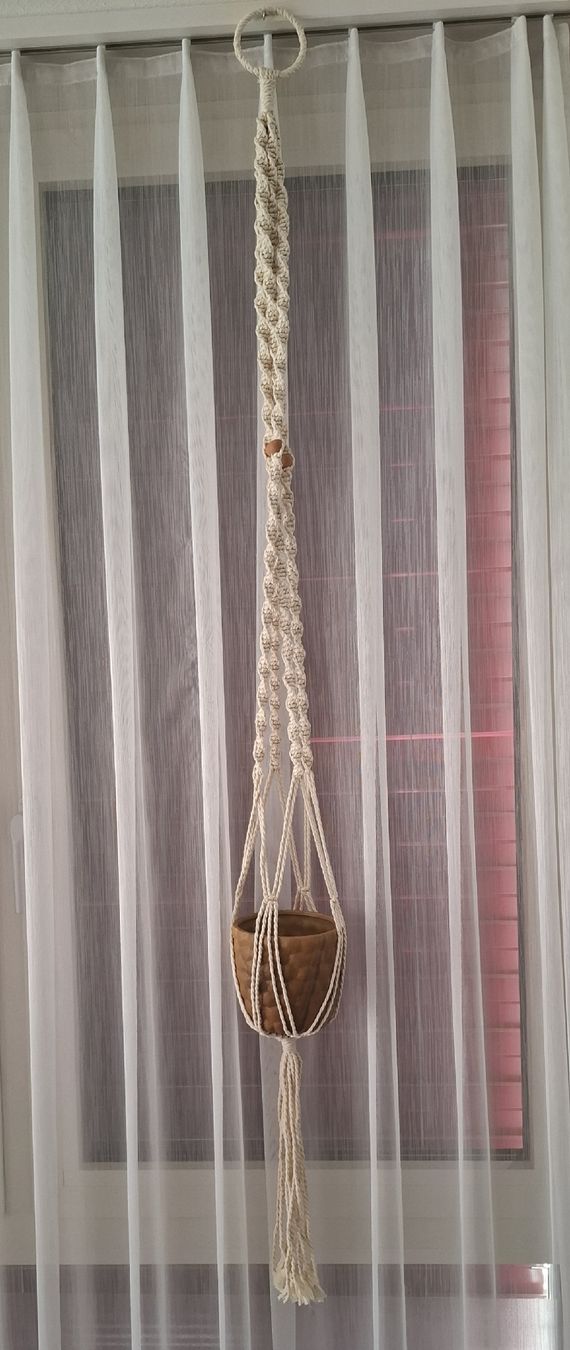 Tutte le decorazioni: Set aus 4 Hänger Makramee 2 Etagen Holz  – Usato da Zollbrück venduto da schnegge070780 2