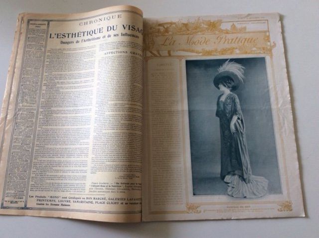 Riviste & Magazine: Journal sur la Mode 1909 – Usato da Genève venduto da edelweiss1900