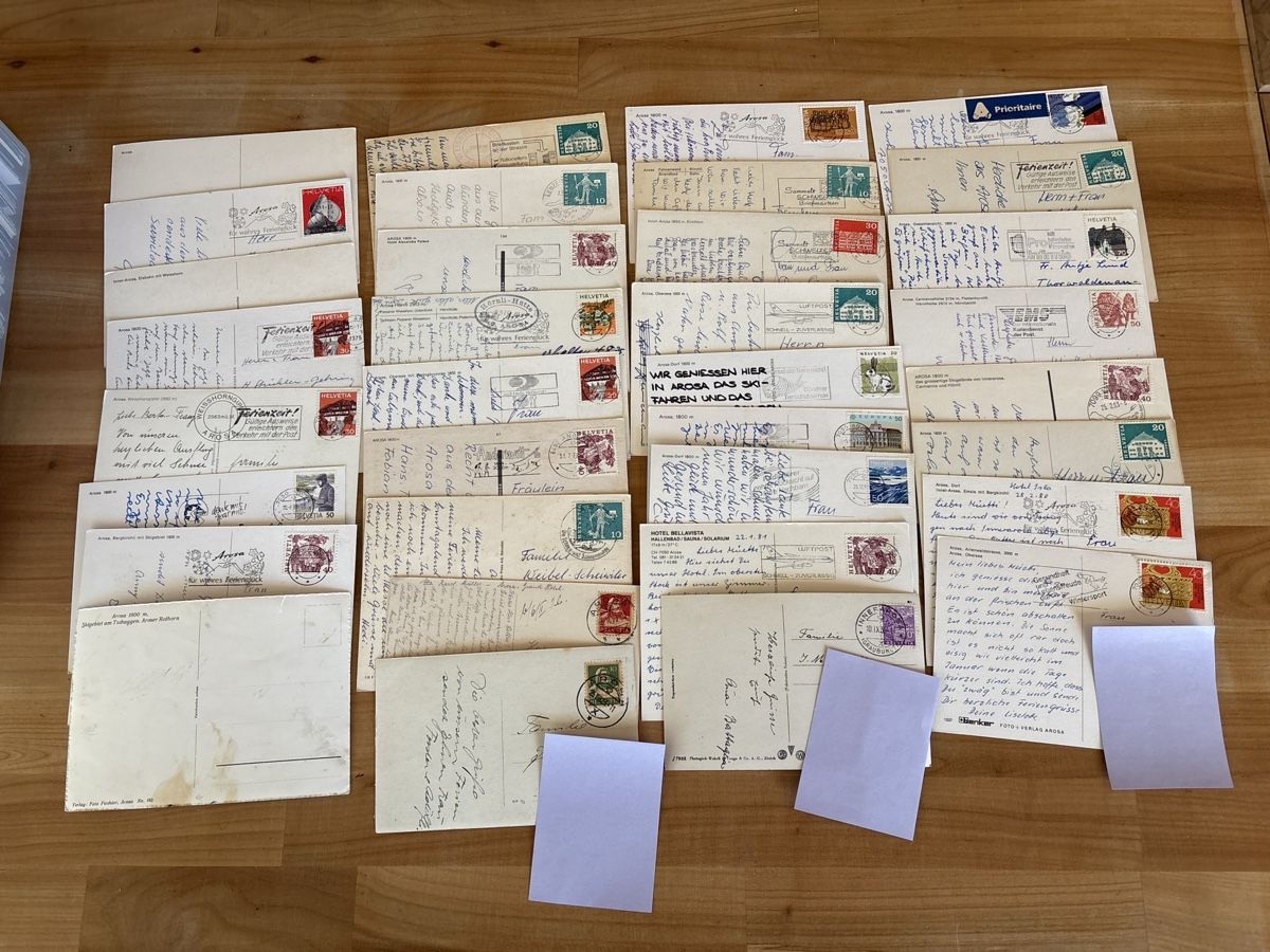 Cartoline postali: AK von Arosa – Usato da Rümlang venduto da Brieftaube2 1