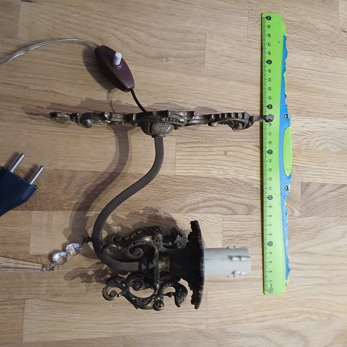Lampes: Applique da parete antiche, set di 2, perfette! – D'occasion à orpund par luganega 1