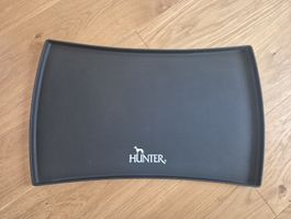 Hunter Hundenapf Unterlage, Schwarz, Top Zustand, 44x28cm