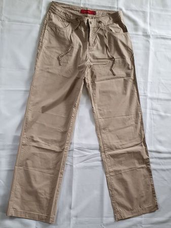 Beige lange Sommerhose