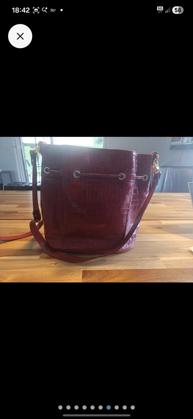 Maison Mollerus Taschen für Damen: Maison Mollerus Tasche rot – Gebraucht aus Münchenbuchsee von Cori1968 4