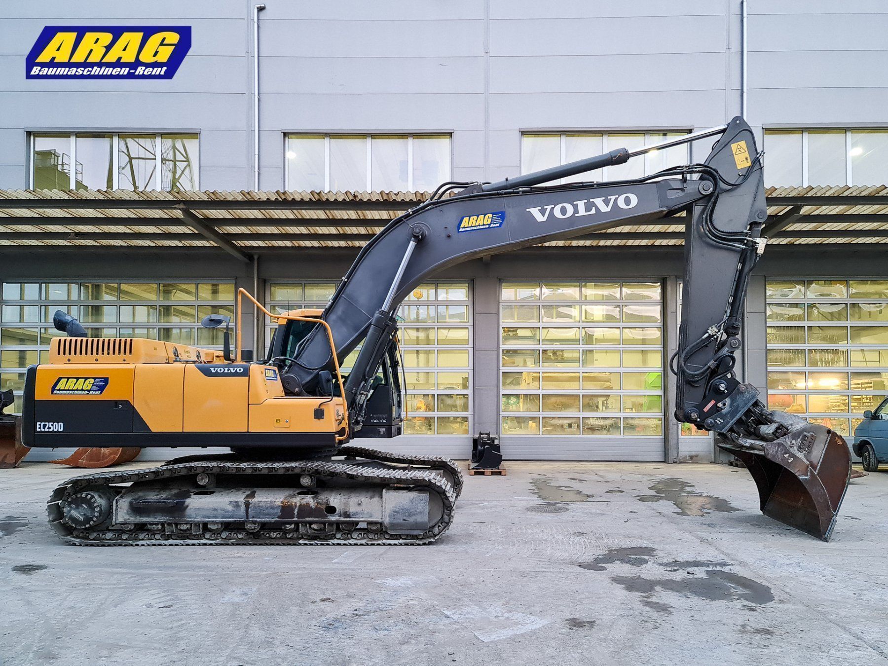 Volvo Escavatori: Volvo EC250DNL Raupenbagger – Usato da Hasle LU venduto da Arag08 1